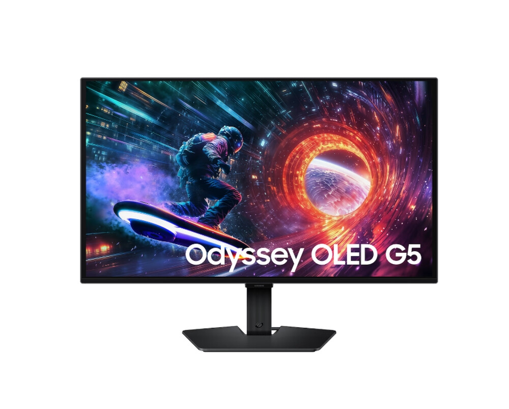 Монитор - Samsung 27FG502 27" Odyssey G5 OLED DisplayPort  180Hz / HDMI 144Hz 1 ms 2560x1440 DP HDMI Black + Logitech G102 Mouse, Lightsync RGB, 8000 DPI, 6 Programmable Buttons, Black