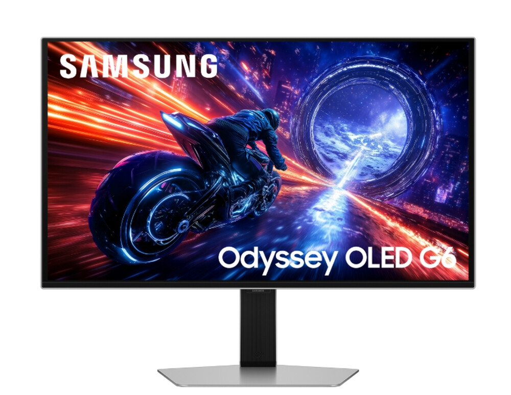 Монитор - Samsung 27FG602 27" Odyssey G6 OLED 500Hz 0.03ms 2560x1440 DP HDMI Silver + Logitech G102 Mouse, Lightsync RGB, 8000 DPI, 6 Programmable Buttons, Black