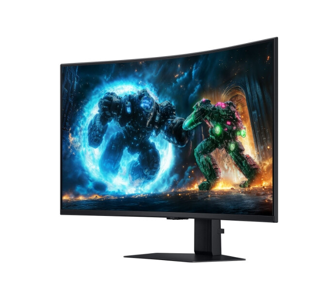 Монитор - Samsung 37FG750 37" VA Odyssey G7 G75F Curved 1000R 4K 165Hz 3840x2160 1ms 60Hz DP HDMI Black + Logitech G102 Mouse, Lightsync RGB, 8000 DPI, 6 Programmable Buttons, Black
