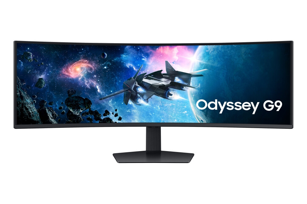 Монитор - Samsung LS49CG950, 49" Odyssey G9 GAMING, Curved VA, 1000R, 240Hz, 32:9, 5120 x 1440, 450 cd/m2, Display Port, HDMI, Micro HDMI, USB Hub, Black + Logitech G102 Mouse, Lightsync RGB, 8000 DPI, 6 Programmable Buttons, Black