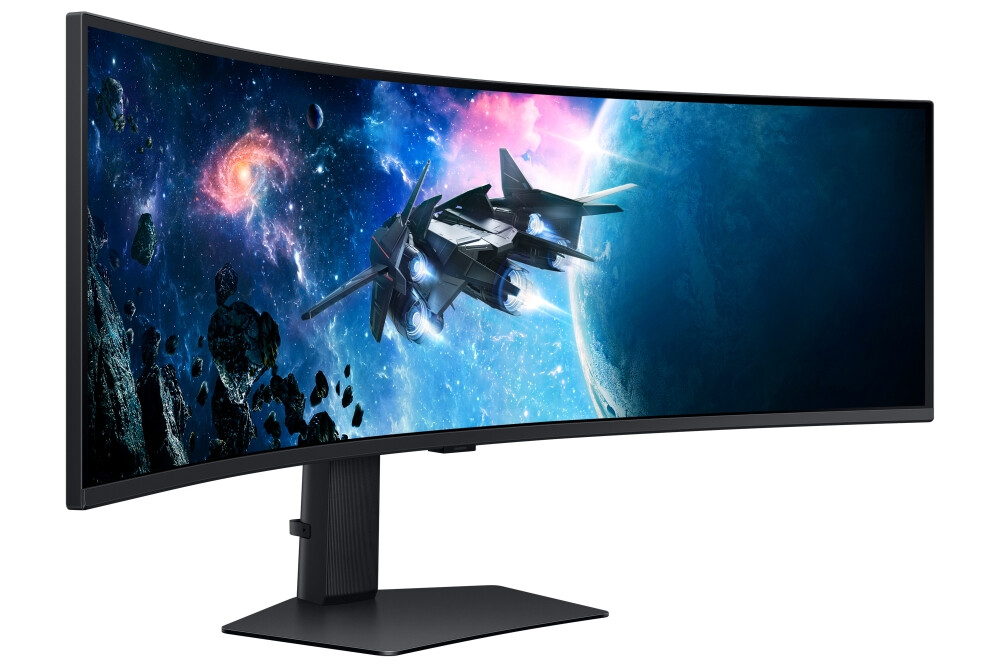 Монитор - Samsung LS49CG950, 49" Odyssey G9 GAMING, Curved VA, 1000R, 240Hz, 32:9, 5120 x 1440, 450 cd/m2, Display Port, HDMI, Micro HDMI, USB Hub, Black + Logitech G102 Mouse, Lightsync RGB, 8000 DPI, 6 Programmable Buttons, Black