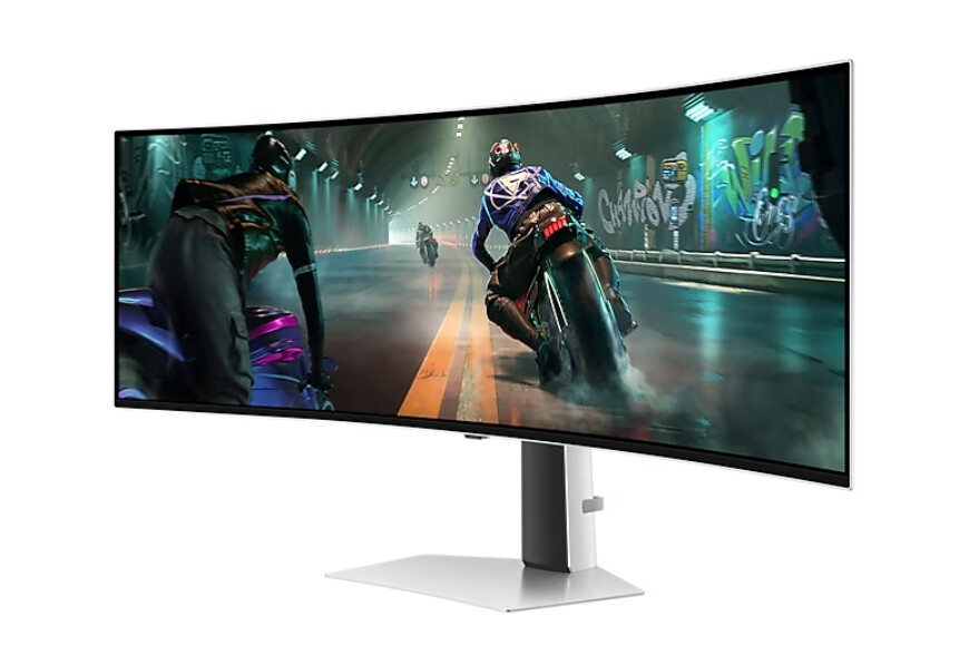 Монитор - Samsung LS49DG910, 49" Odyssey G9 GAMING, Curved OLED, 1800R, 144Hz, Smart. 32:9, 5120 x 1440, Display Port , HDMI,Micro HDMI, USB Hub, Silver + Logitech G102 Mouse, Lightsync RGB, 8000 DPI, 6 Programmable Buttons, Black