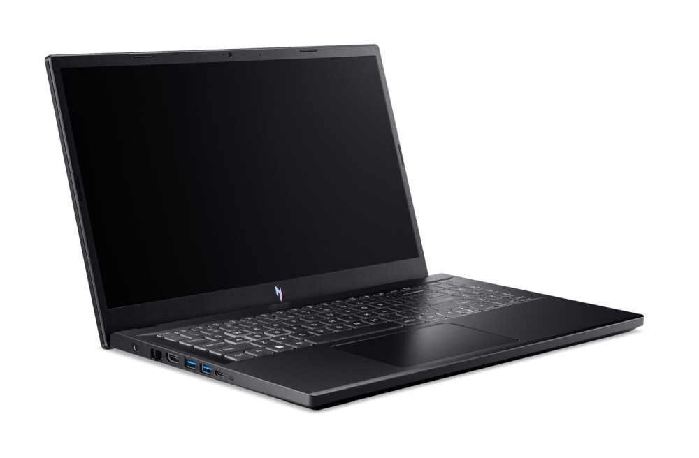 Лаптоп - Acer Nitro V 15, ANV15-A31-R2WG, AMD Ryzen 7 170 (8C/16T, up to 4.7GHz), 15.6" FHD IPS (1920x1080), 165Hz, 16GB DDR5, 1TB PCIe NVMe SSD, NVIDIA GeForce RTX 5060 8GB GDDR7, Wi-Fi 6E, BT 5.2, HD Cam, KB Backlight, No OS, Obsidian Black