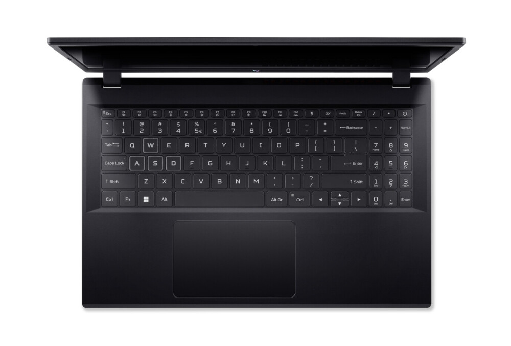 Лаптоп - Acer Nitro V 15, ANV15-A31-R2WG, AMD Ryzen 7 170 (8C/16T, up to 4.7GHz), 15.6" FHD IPS (1920x1080), 165Hz, 16GB DDR5, 1TB PCIe NVMe SSD, NVIDIA GeForce RTX 5060 8GB GDDR7, Wi-Fi 6E, BT 5.2, HD Cam, KB Backlight, No OS, Obsidian Black