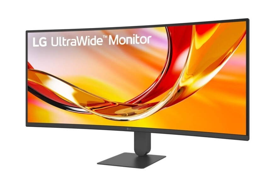 Монитор - LG 34U640B-B, 34" UltraWide  21:9, VA, Curved, 144 Hz, 5ms, 4000:1, 300cd/m2, WQHD 3440x 1440, sRGB 99%, HDR 10, USB Type-C, PD-65W, HDMI, DisplayPort, DP, Reader mode, AMD FreeSync, KVM Switch, Tilt, Height (Range), Black
