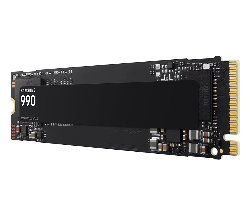 Твърд диск - Samsung SSD 990 1TB PCIe 4.0 NVMe M.2 V-NAND Read 7150 MB/s Write 6450 MB/s