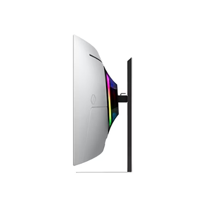 Монитор - Samsung LS34DG850, 34'' CURVED Odyssey G8 OLED, 1800R, 175 Hz, 0.1 ms GTG, 21:9, 3440 x 1440, Smart, 2xUSB C, Mini DP, Micro HDMI 2.1, Wi-Fi 5, BT 5.2, Speakers, 178°/178°, Silver
