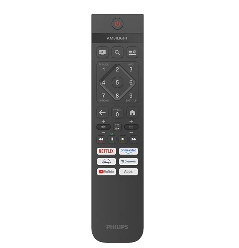 Телевизор - Philips 43PUS8001/12, 43" 4K UHD LED, 3840 x 2160p, 60Hz, 3 sided Ambilight, DVB-T/T2/T2-HD/C/S/S2, CL+2.0, Perfect Pixel UHD, HDR10, HLG, Titan OS, Dolby Atmos, 3*HDMI, 2*USB, 802.11ac, BT 5.2, Easy Link 3.0, 20W RMS, Black