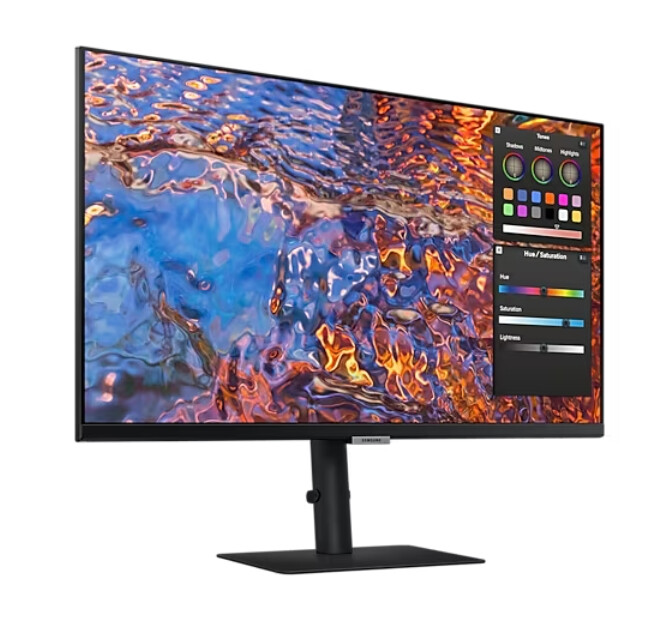 Монитор - Samsung 27B800, 27" IPS LED, 60 Hz, 5 ms GTG, 3840x2160, 300 cd/m2, Flicker Free, PBP, PIP, USB-C 90W, 3xUSB 3.0, Display Port 1.4, 2xHDMI 2.2, Black + Logitech MK250 - Graphite - USINTL