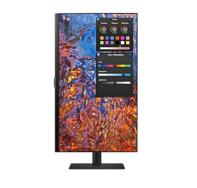Монитор - Samsung 27B800, 27" IPS LED, 60 Hz, 5 ms GTG, 3840x2160, 300 cd/m2, Flicker Free, PBP, PIP, USB-C 90W, 3xUSB 3.0, Display Port 1.4, 2xHDMI 2.2, Black + Logitech MK250 - Graphite - USINTL