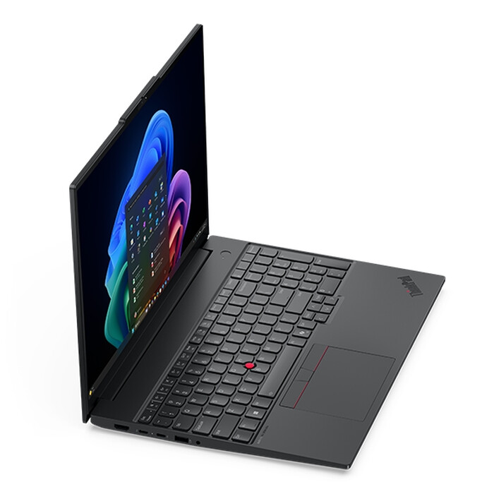 Лаптоп - Lenovo ThinkPad E16 G4, Intel Core Ultra 7 355 (up to 3.50GHz, 12MB), 16" WUXGA, 32GB, 1TB SSD, Intel Graphics, BT 5.4,Wi-Fi 7 2x2 BE, Wired Ethernet, FPR, 1080PFHD Hybrid, 4 Cell, 65W, DOS, 3YR Onsite