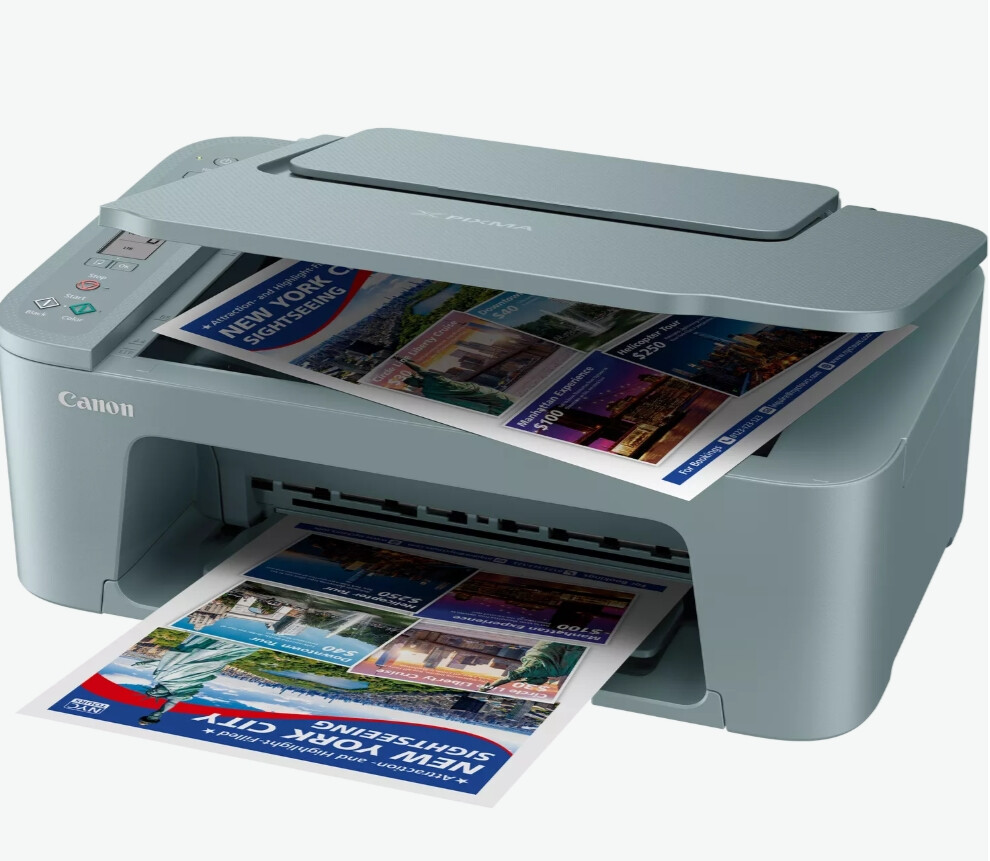 Мастилоструйно многофункционално устройство - Canon PIXMA TS3752i All-In-One, Blue