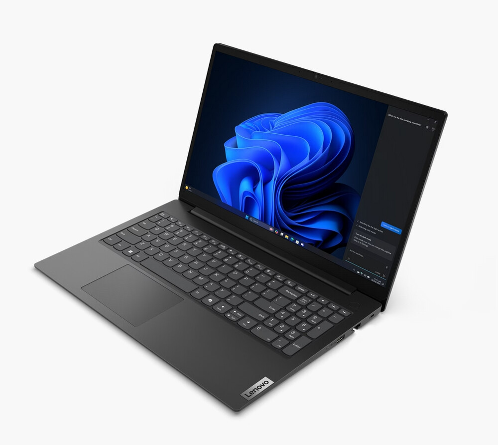 Лаптоп - Lenovo V15 G5 Intel Core 7 240H, 10C (up to 5.2GHz, 24MB), 16GB SODIMM DDR5-5200, 1TB SSD, 15.6" FHD (1920x1080) IPS AG, Intel UHD Graphics, HD 720p Cam, WLAN, BT, 3 cell, DOS, 3Y CCI