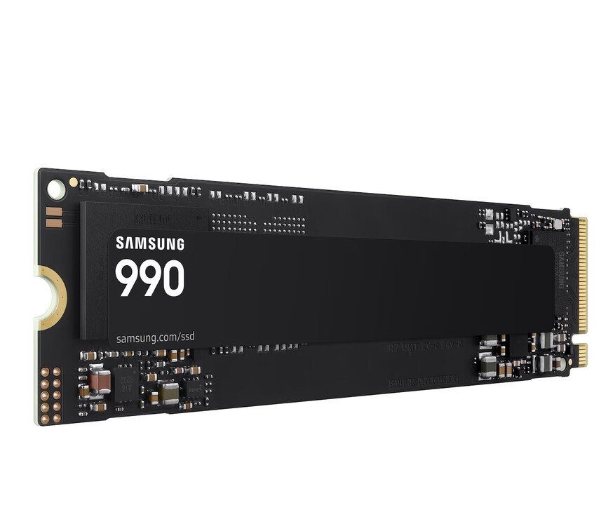 Твърд диск - Samsung SSD 990 2TB PCIe 4.0 NVMe M.2 V-NAND Read 7250 MB/s Write 6450 MB/s