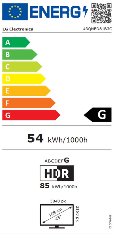 Телевизор - LG 43QNED81B3C