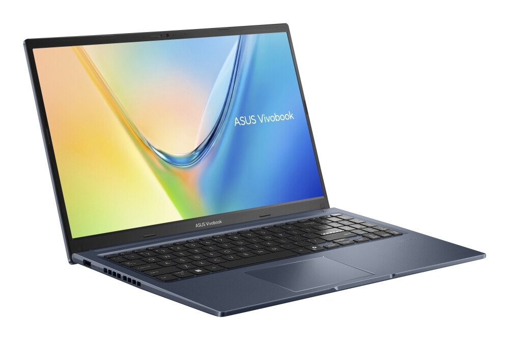 Лаптоп - Asus Vivobook M1502XA-BQ012NA, AMD Ryzen 7 7840HS 3.8GHz (8-core/16-thread, 16MB cache, up to 5.1GHz max boost),15.6 "FHD(1920X1080) 16:9, 8GB DDR5 (on BD), 512 GB SSD,Backlit Keyboard, NO OS, Quiet Blue, no adapter