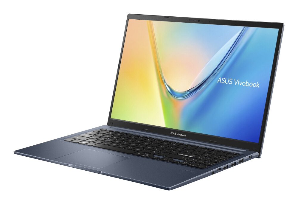 Лаптоп - Asus Vivobook M1502XA-BQ012NA, AMD Ryzen 7 7840HS 3.8GHz (8-core/16-thread, 16MB cache, up to 5.1GHz max boost),15.6 "FHD(1920X1080) 16:9, 8GB DDR5 (on BD), 512 GB SSD,Backlit Keyboard, NO OS, Quiet Blue, no adapter