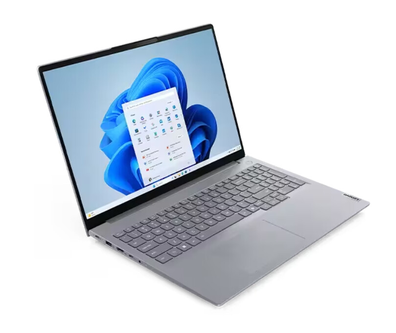 Лаптоп - Lenovo ThinkBook 16 G8 IRL, Intel Core 3 100U (up to 3.30GHz, 10MB), 8GB, 256GB SSD, 16" WUXGA (1920x1200) IPS AG,Intel Graphics, WLAN, BT, FPR, 1080P FHD, 3 Cell, Backlit, Luna Grey-Bulgarian, 3Y CCI