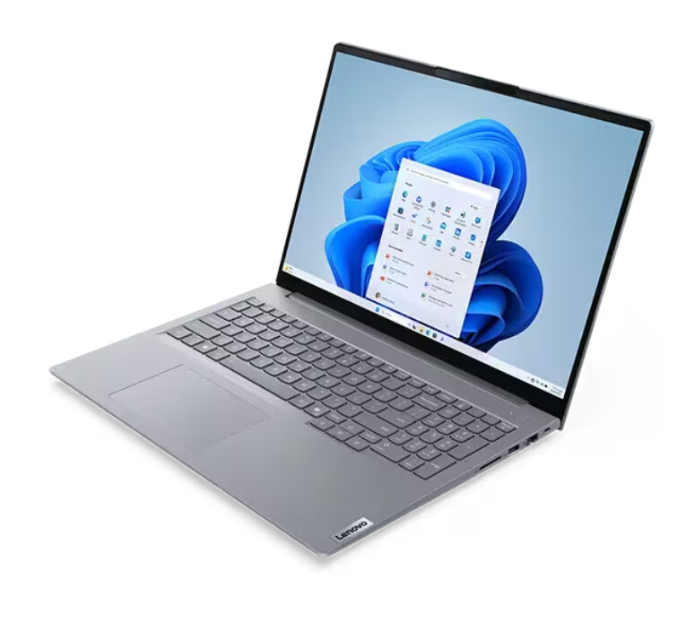 Лаптоп - Lenovo ThinkBook 16 G8 IRL, Intel Core 3 100U (up to 3.30GHz, 10MB), 8GB, 256GB SSD, 16" WUXGA (1920x1200) IPS AG,Intel Graphics, WLAN, BT, FPR, 1080P FHD, 3 Cell, Backlit, Luna Grey-Bulgarian, 3Y CCI