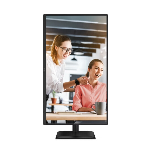 Монитор - AOC Q27E4CV, 27" IPS WLED, 2560x1440@120Hz, 4ms GtG, 1ms MPRT, 350cd m/2, 1500:1, 50M:1 DCR, Adaptive Sync, FlickerFree, Anti-Blue light, 2Wx2, Tilt, Height Adjust, Pivot, Swivel, HDMI, DP, USB hub, RJ45