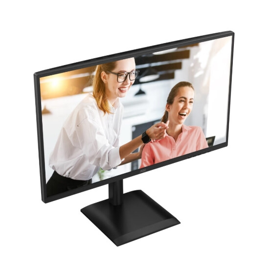 Монитор - AOC Q27E4CV, 27" IPS WLED, 2560x1440@120Hz, 4ms GtG, 1ms MPRT, 350cd m/2, 1500:1, 50M:1 DCR, Adaptive Sync, FlickerFree, Anti-Blue light, 2Wx2, Tilt, Height Adjust, Pivot, Swivel, HDMI, DP, USB hub, RJ45
