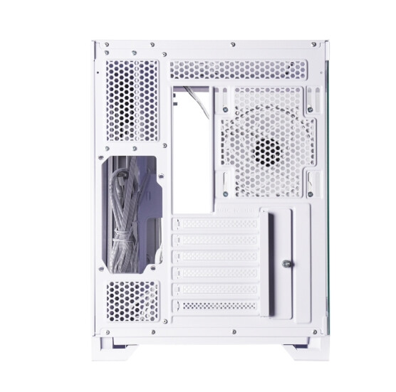 Кутия за компютър - Chieftec Visio White + Chieftec Iceberg 240 RGB White + Chieftec Vega 850W ATX 3.1 White