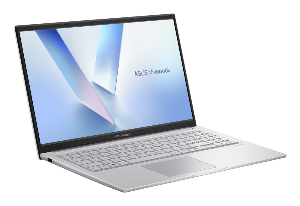 Лаптоп - Asus Vivobook X1504MA-BQ221NA, INTEL WCL Core 7, 15.6" FHD,(1920x1080),16GB DDR5 ( 8 GB on BD), SSD 512 GB, No OS, Cool Silver, no adapter