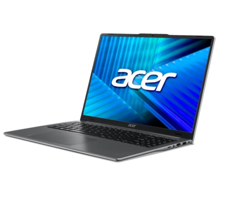 Лаптоп - Acer Extensa 16 EXO16-51-55WJ, Intel Core Ultra 5 115U (up to 4.2GHz, 10MB), 16" WUXGA (1920x1200) IPS, 16GB LPDDR5 (on board), SSD 512GB PCIe, Intel Graphics, TPM 2.0, Wi?Fi 6, BT 5.1, FHD cam, No OS, Lunar Grey
