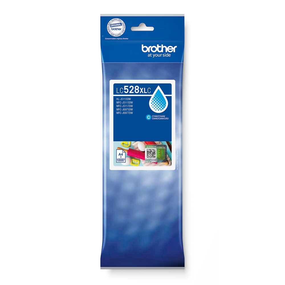 Консуматив - Brother LC528XLC Cyan Ink Cartridge  - 10000 page yield