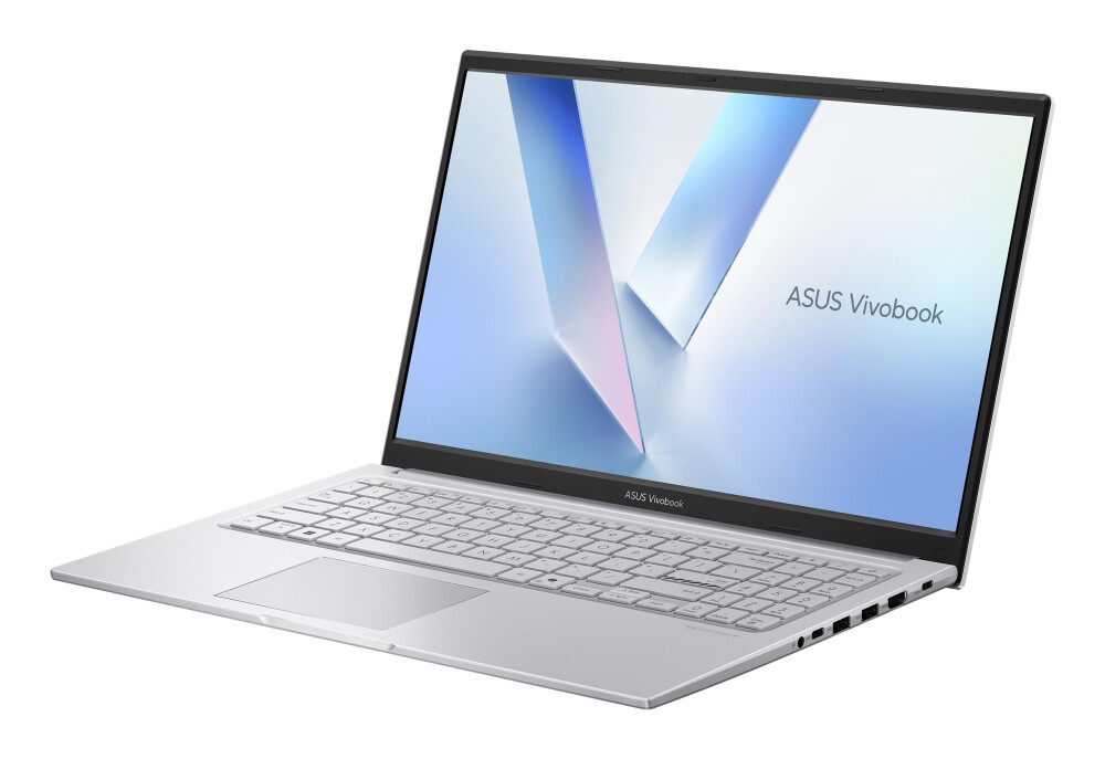 Лаптоп - Asus Vivobook X1504MA-BQ475NA,Intel 3 304 1.5 GHz (6MB Cache, up to 4.3 GHz), 15.6" FHD,(1920x1080),8GB DDR5 , SSD 256GB, Chiclet Keyboard with Num-key,No OS, Cool Silver, no adapter