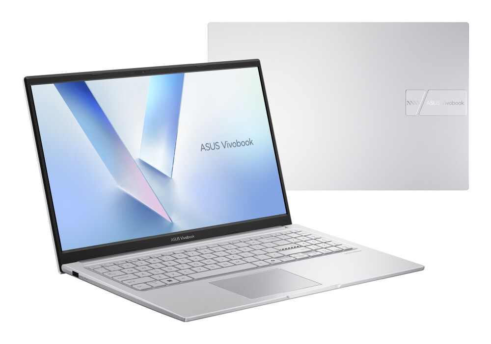 Лаптоп - Asus Vivobook X1504MA-BQ475NA,Intel 3 304 1.5 GHz (6MB Cache, up to 4.3 GHz), 15.6" FHD,(1920x1080),8GB DDR5 , SSD 256GB, Chiclet Keyboard with Num-key,No OS, Cool Silver, no adapter