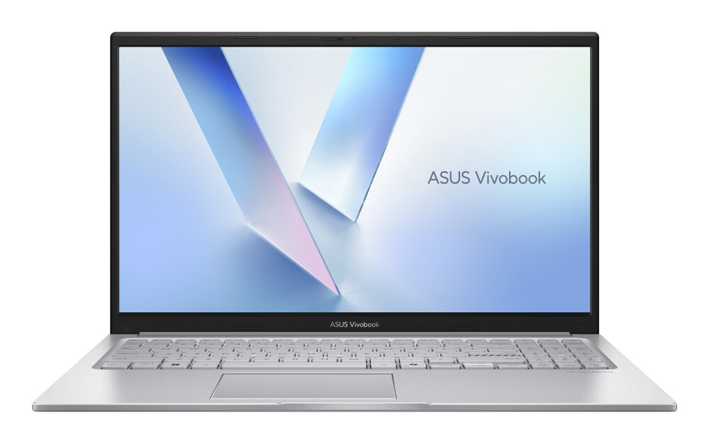Лаптоп - Asus Vivobook X1504MA-BQ772NA,Intel 5 315 1.5 GHz (6MB Cache, up to 4.4 GHz, 6 cores, 6 Threads) up to 15TOPS, 15.6" FHD,(1920x1080),16GB DDR5, SSD 512 GB, No OS, Cool Silver,US, no adapter