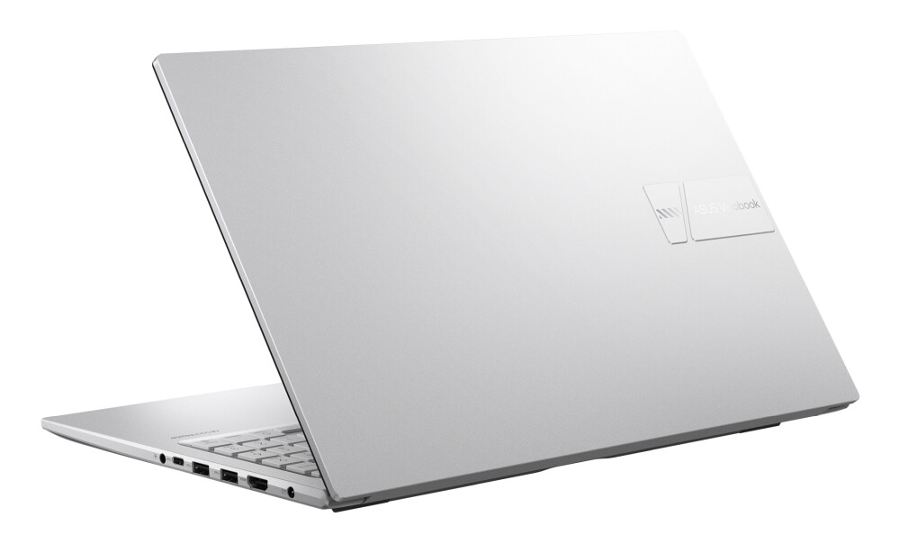 Лаптоп - Asus Vivobook X1504VA-BQ5639NA,Intel Core 3 100U 1.2 GHz (10MB Cache, up to 4.7 GHz, 6 cores, 8 Threads), 15.6" FHD,(1920x1080),8GB DDR5 , SSD 256GB, Chiclet Keyboard with Num-key,No OS, Cool Silver,US, no adapter