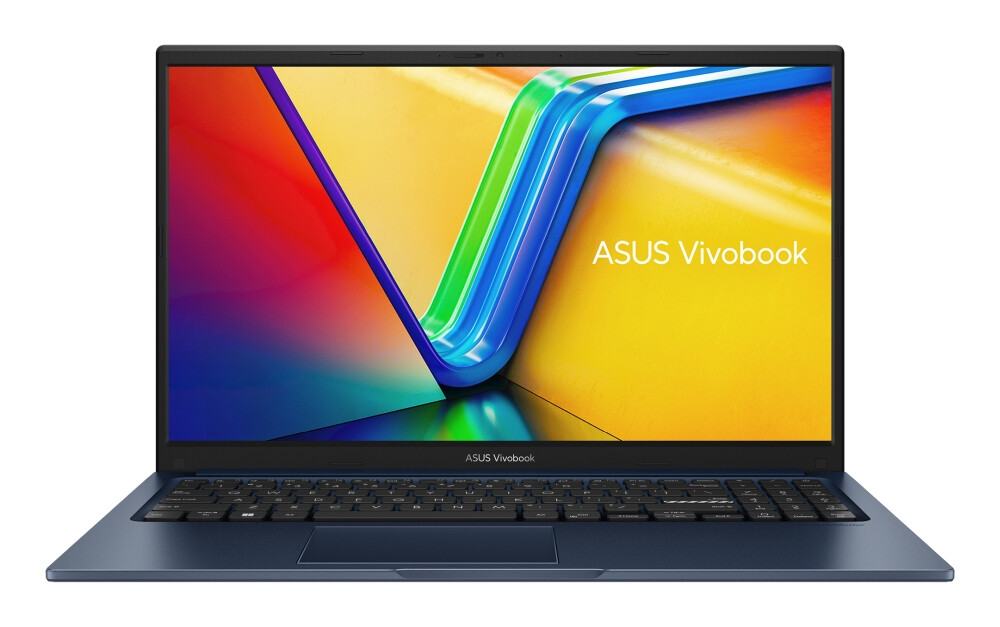 Лаптоп - Asus Vivobook X1504VA-BQ5718NA,Intel Core 3 100U 1.2 GHz (10MB Cache, up to 4.7 GHz, 6 cores, 8 Threads), 15.6" FHD,(1920x1080),8GB DDR5 , SSD 256GB, Chiclet Keyboard with Num-key,No OS, Quiet Blue,US, no adapter