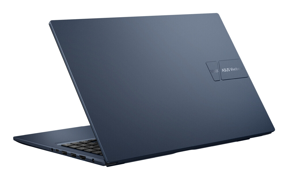 Лаптоп - Asus Vivobook X1504VA-BQ5718NA,Intel Core 3 100U 1.2 GHz (10MB Cache, up to 4.7 GHz, 6 cores, 8 Threads), 15.6" FHD,(1920x1080),8GB DDR5 , SSD 256GB, Chiclet Keyboard with Num-key,No OS, Quiet Blue,US, no adapter
