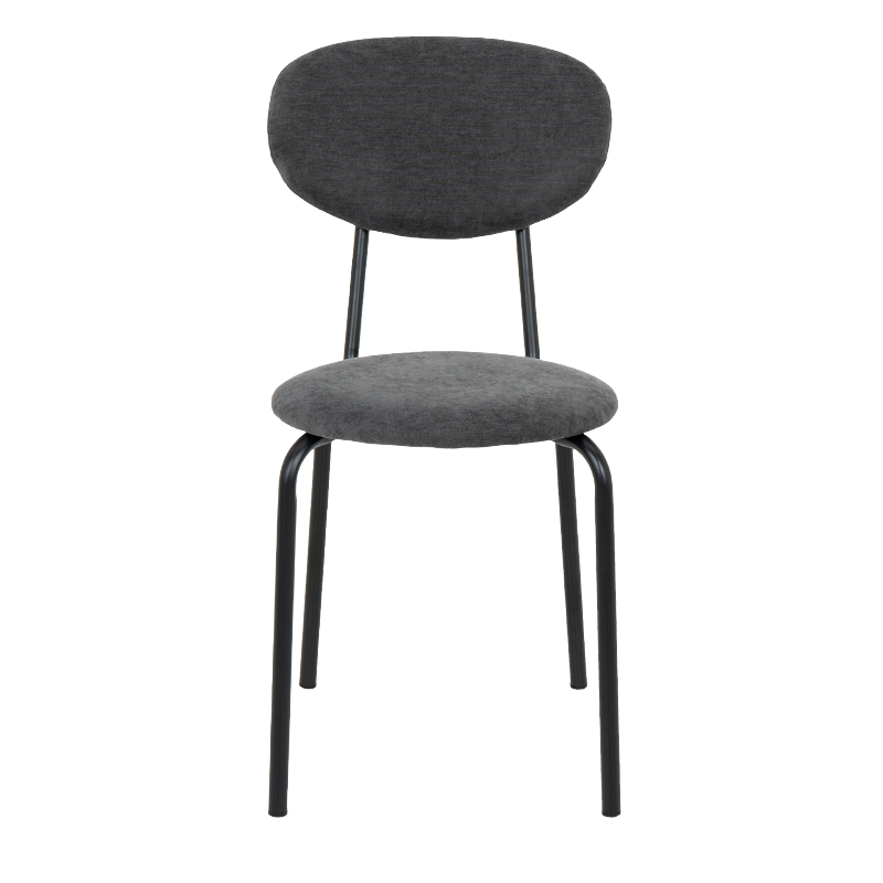 Трапезен стол DINE - тъмносив M18