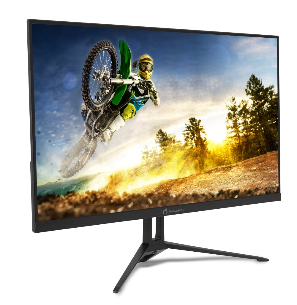 Монитор - Aopen 24KG3YS1bipx, 23.8'' IPS, FHD (1920x1080), ZeroFrame, FreeSync, 180Hz, 1ms, 100M:1, 250 nits, 1x HDMI 2.1, 1x DP 1.2, Audio Out, BlueLightShield, Tilt, Black