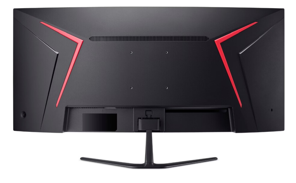 Монитор - Acer Nitro ED340CURW0bmiipx, 34'' VA, WQHD (3440x1440), Curved 1500R, ZeroFrame, FreeSync Premium, 240Hz, 1ms, 100M:1, 250 nits, HDR10, 99% sRGB, 2x HDMI 2.1, 1x DP 1.4, Audio Out, 2x2W Speakers, Tilt, VESA, Black