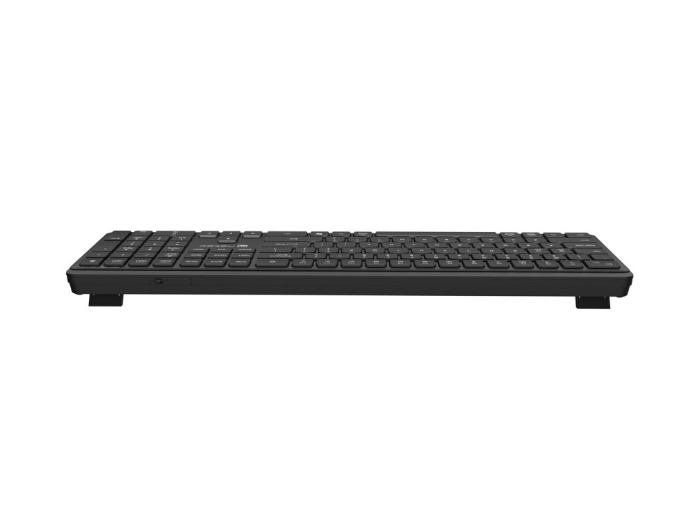 Клавиатура - Natec Wireless Keyboard Tang US, BT+2.4GHz, Silent, Slim, Black
