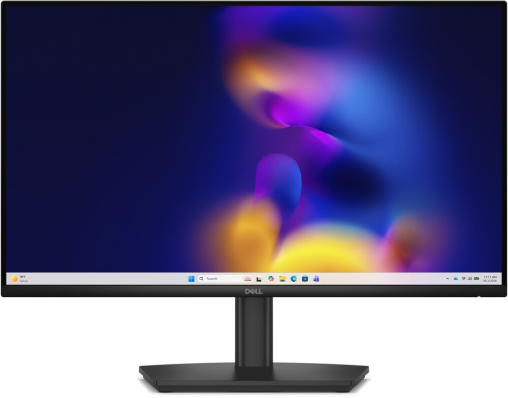 Монитор - Dell E2426HS, 23.8" Edge LED Anti-Glare, IPS, 5ms GTG, 120 Hz, 1000:1, 300 cd/m2, 1920x1080 Full HD, HDMI, VGA, Display Port, Speakers, Height Adjustable, Swivel, Pivot, Swivel, Tilt, Low Blue Light, Black