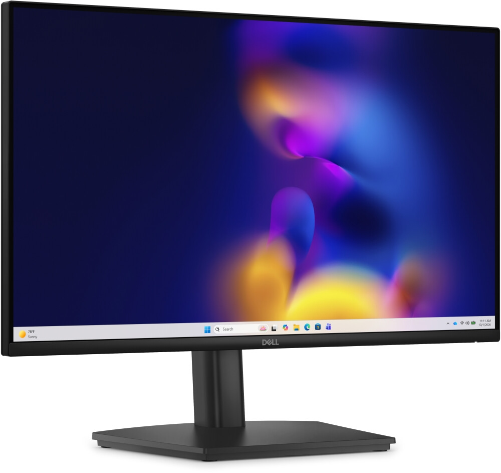 Монитор - Dell E2426HS, 23.8" Edge LED Anti-Glare, IPS, 5ms GTG, 120 Hz, 1000:1, 300 cd/m2, 1920x1080 Full HD, HDMI, VGA, Display Port, Speakers, Height Adjustable, Swivel, Pivot, Swivel, Tilt, Low Blue Light, Black