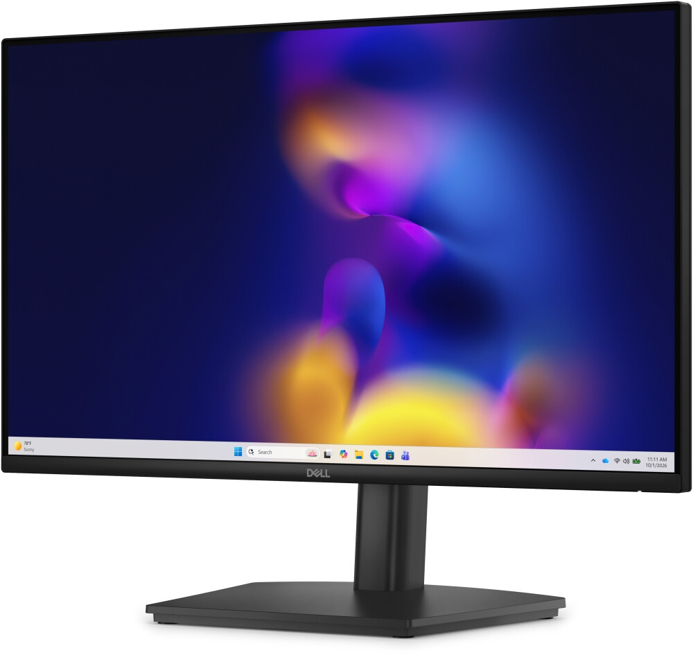 Монитор - Dell E2426HS, 23.8" Edge LED Anti-Glare, IPS, 5ms GTG, 120 Hz, 1000:1, 300 cd/m2, 1920x1080 Full HD, HDMI, VGA, Display Port, Speakers, Height Adjustable, Swivel, Pivot, Swivel, Tilt, Low Blue Light, Black