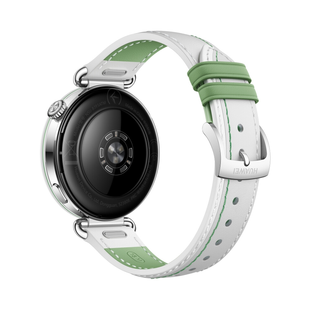 Часовник - Huawei Watch GT 7  Konsu-B39LG White and Green Composite Leather