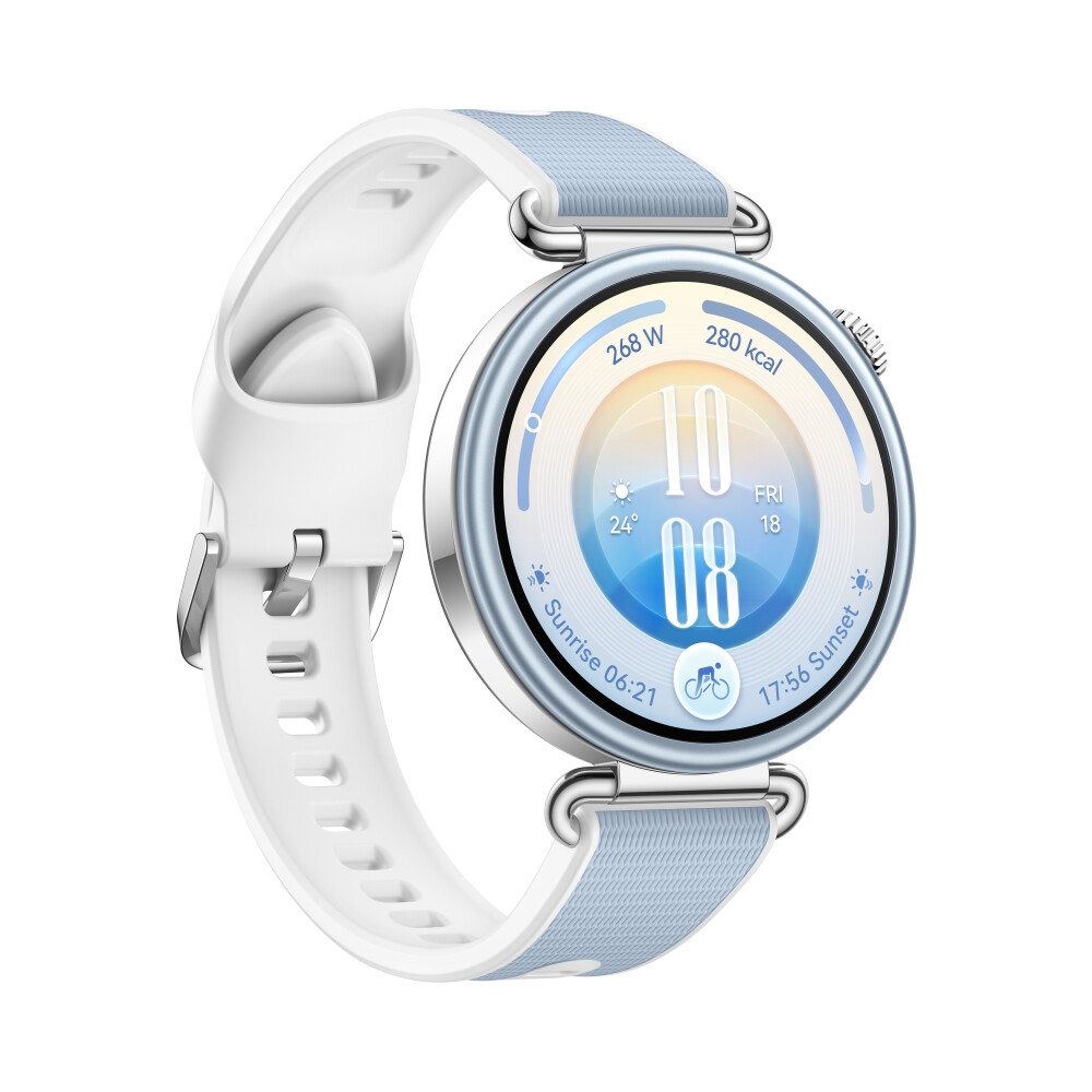 Часовник - Huawei Watch GT 7  Konsu-B39FB Blue and White Fluoroelastomer