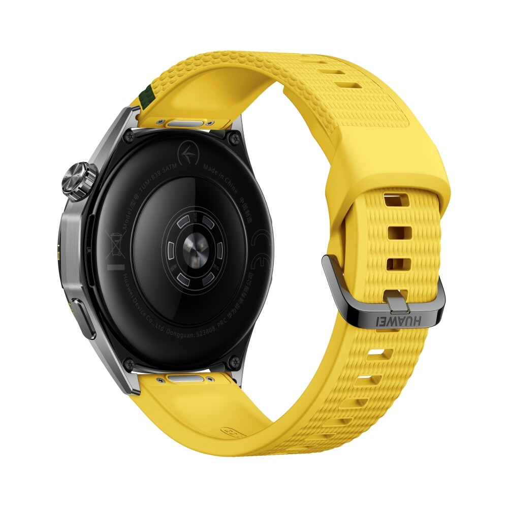 Часовник - Huawei Watch GT 7  Atum-B39FY Yellow and Green Fluoroelastomer