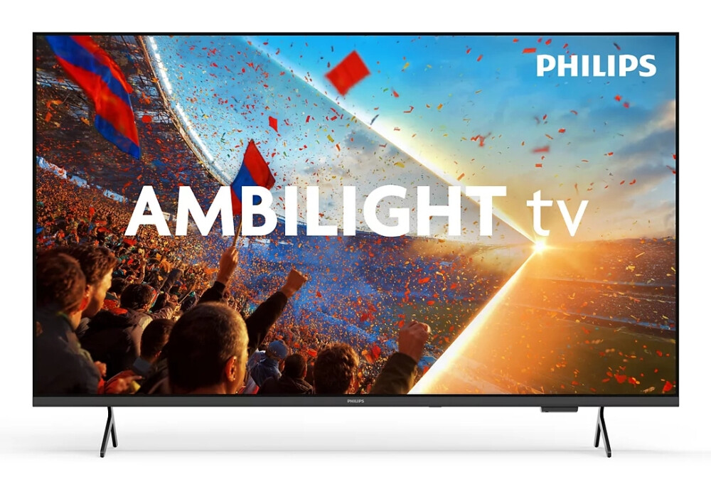 Телевизор - Philips 65PUS8001/12, 65" 4K UHD LED, 3840x2160p, 60Hz, DVB-T/T2/T2-HD/C/S/S2, 3 sided Ambilight, CL+2.0, Perfect Pixel UHD, HDR10, HLG, Titan OS, Dolby Atmos, 3*HDMI, 2*USB, 802.11ac, BT 5.2, Easy Link 3.0, 20W RMS, Black