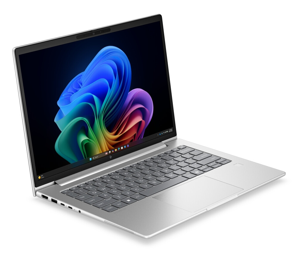 Лаптоп - HP EliteBook 6 G2i AI 14 Pike Silver, Core Ultra 7 355(up to 4.7Ghz/12MB/80C), 14" WUXGA AG 300nits, 16GB 5600 MHz 1DIMM, 512MB PCIe SSD, WiFi 7 + BT 6, FPR, Backlit Kbd, 3C Batt, Win 11 Pro, 3Y Warranty Onsite
