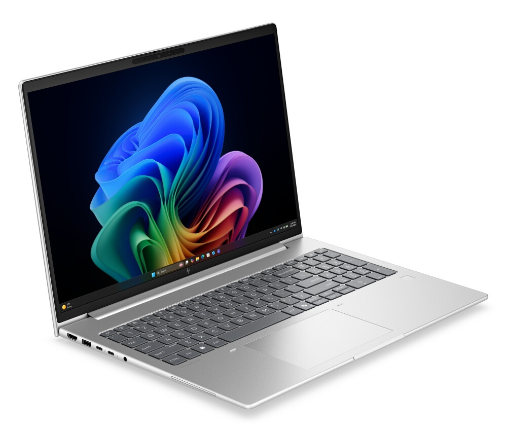 Лаптоп - HP EliteBook 6 G2i AI 16 Pike Silver, Core Ultra 7 355(up to 4.7Ghz/12MB/80C), 16" WUXGA AG 300nits, 16GB 5600 MHz 1DIMM, 512MB PCIe SSD, WiFi 7 + BT 6, FPR, Backlit Kbd, 3C Batt, Win 11 Pro, 3Y Warranty Onsite