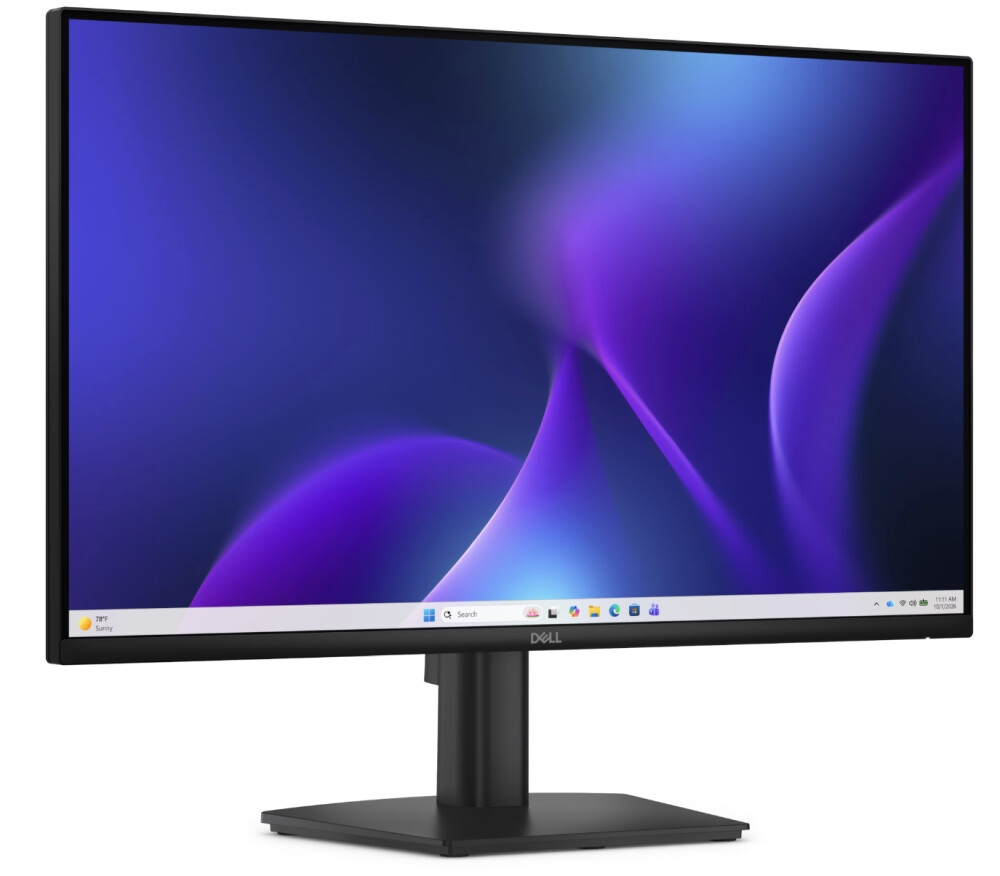 Монитор - Dell E2426H, 23.8" LED Anti-Glare, IPS, 5ms GTG, 120Hz, 1000:1, 250 cd/m2, 1920x1080 Full HD, HDMI, VGA, Display Port, Low Blue Light, Tilt, Black
