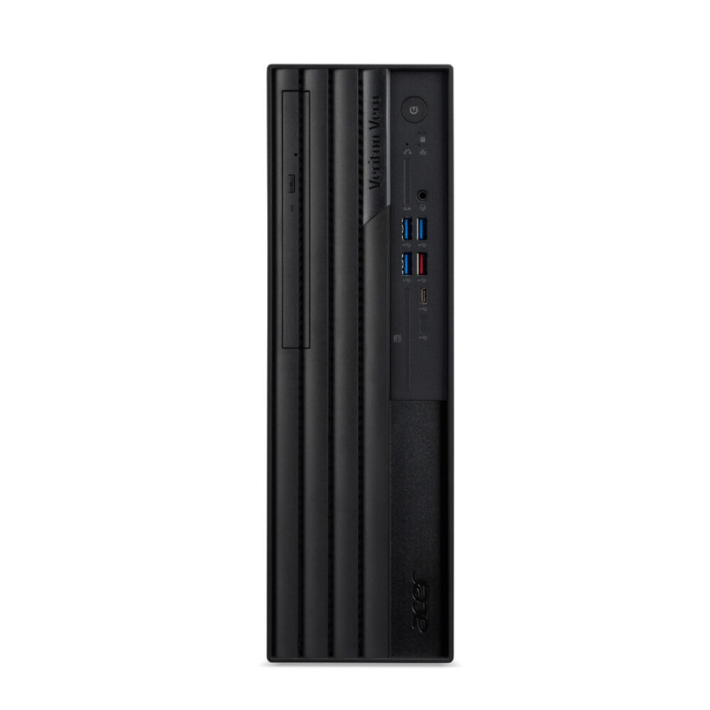 Настолен компютър - Acer Veriton, VX4720GT Core i5- 14400 (up to 4.7GHz, 20MB), 1*16GB DDR5, 512GB SSD M.2, DVD+RW, Intel UHD Graphics, TPM 2.0, GLAN, 300W 80PLUS Bronze, KBD& Mouse USB, No OS, 3Y warranty + Acer Vero V247YGbmipx, 23.8''